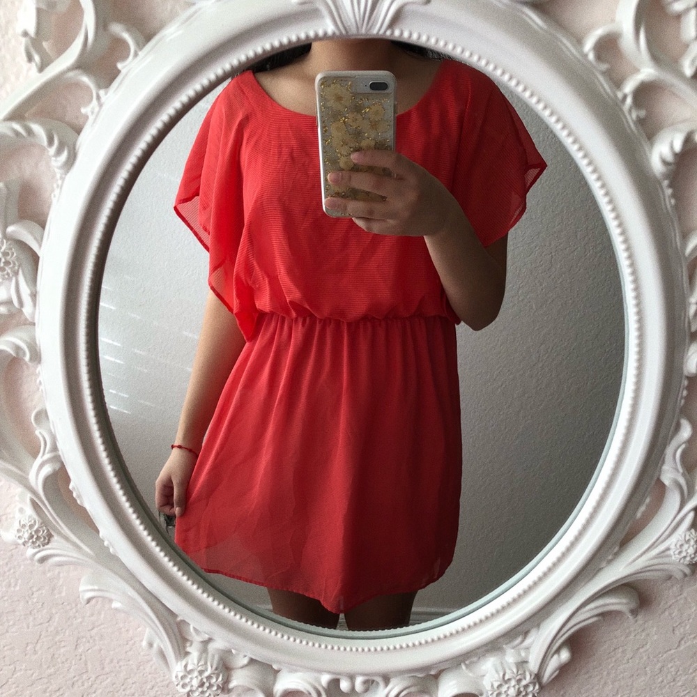 ***sold*******Orange summer dress